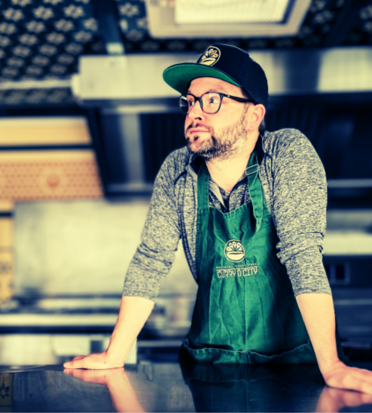 Foodtruck Catering Team bei der Vorbereitung eines Events